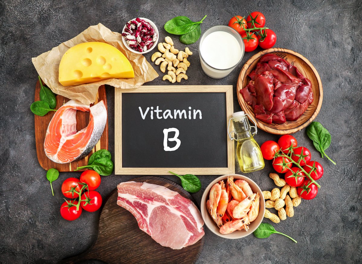 Foods naturally rich in B vitamins