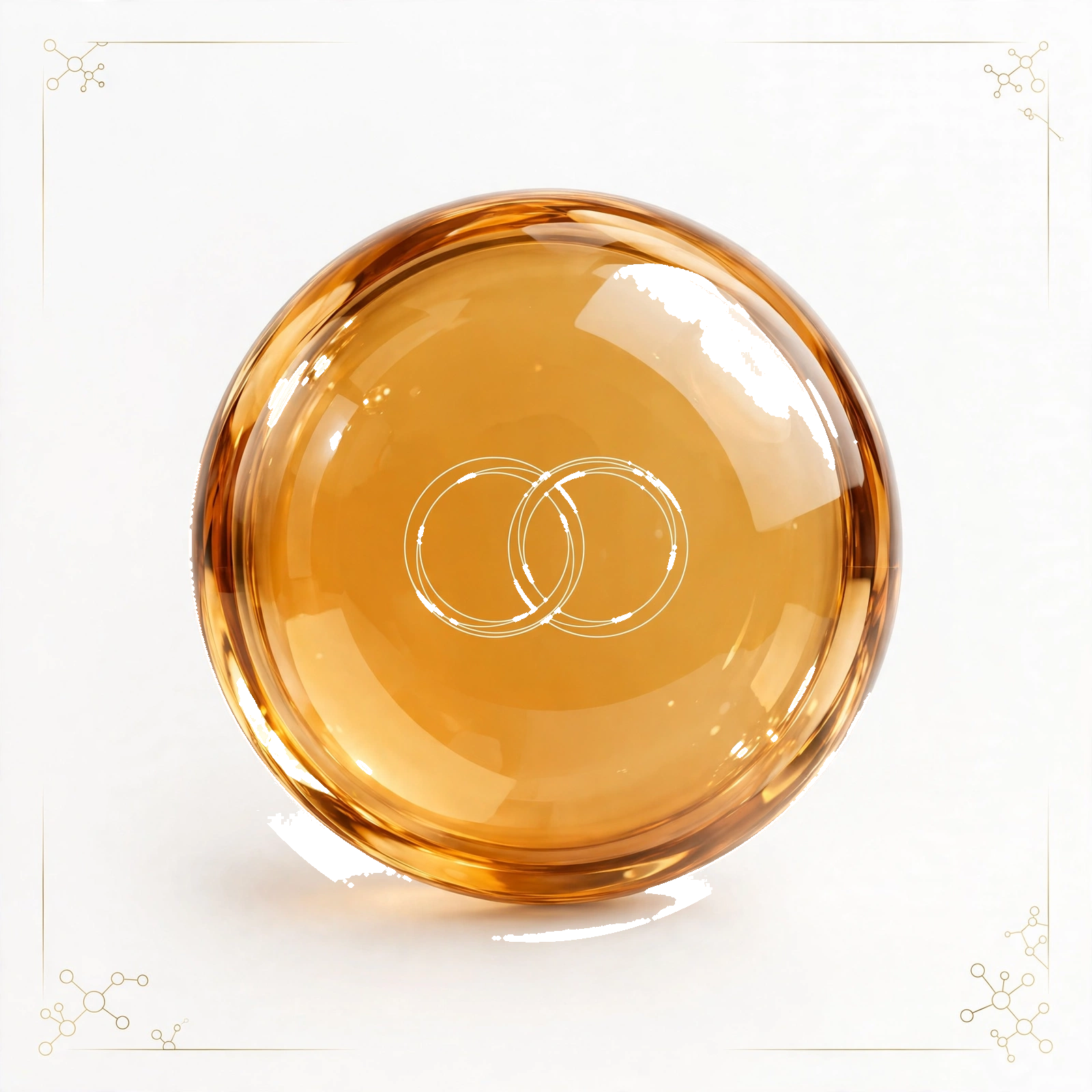 Bi Amino gold medallion icon