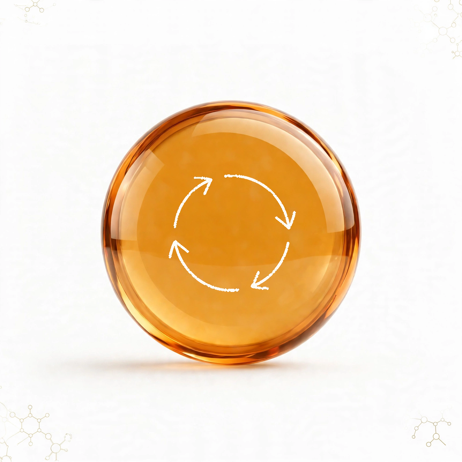 L-Arginine gold medallion icon