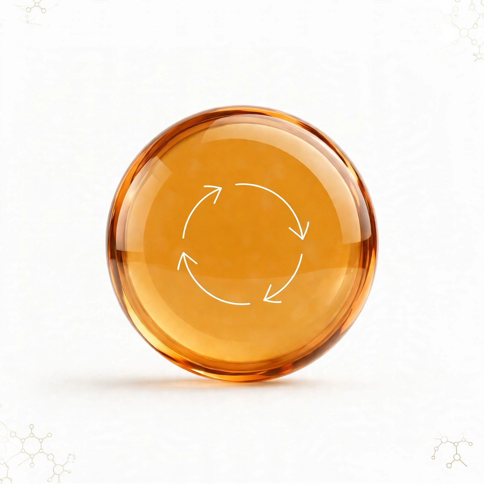 L-Arginine gold medallion icon