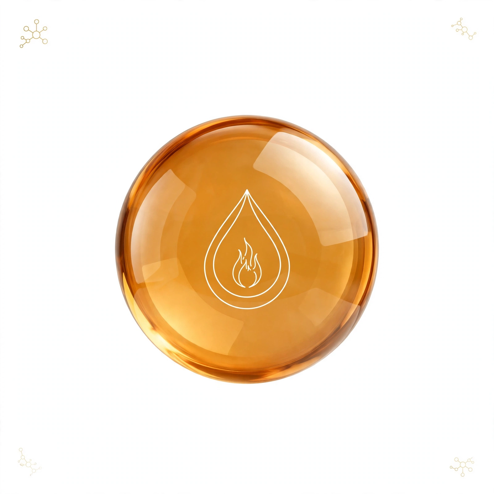 Lipotropic C gold medallion icon