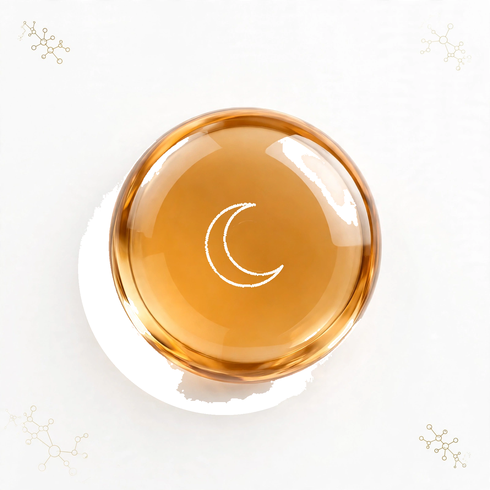Magnesium gold medallion icon
