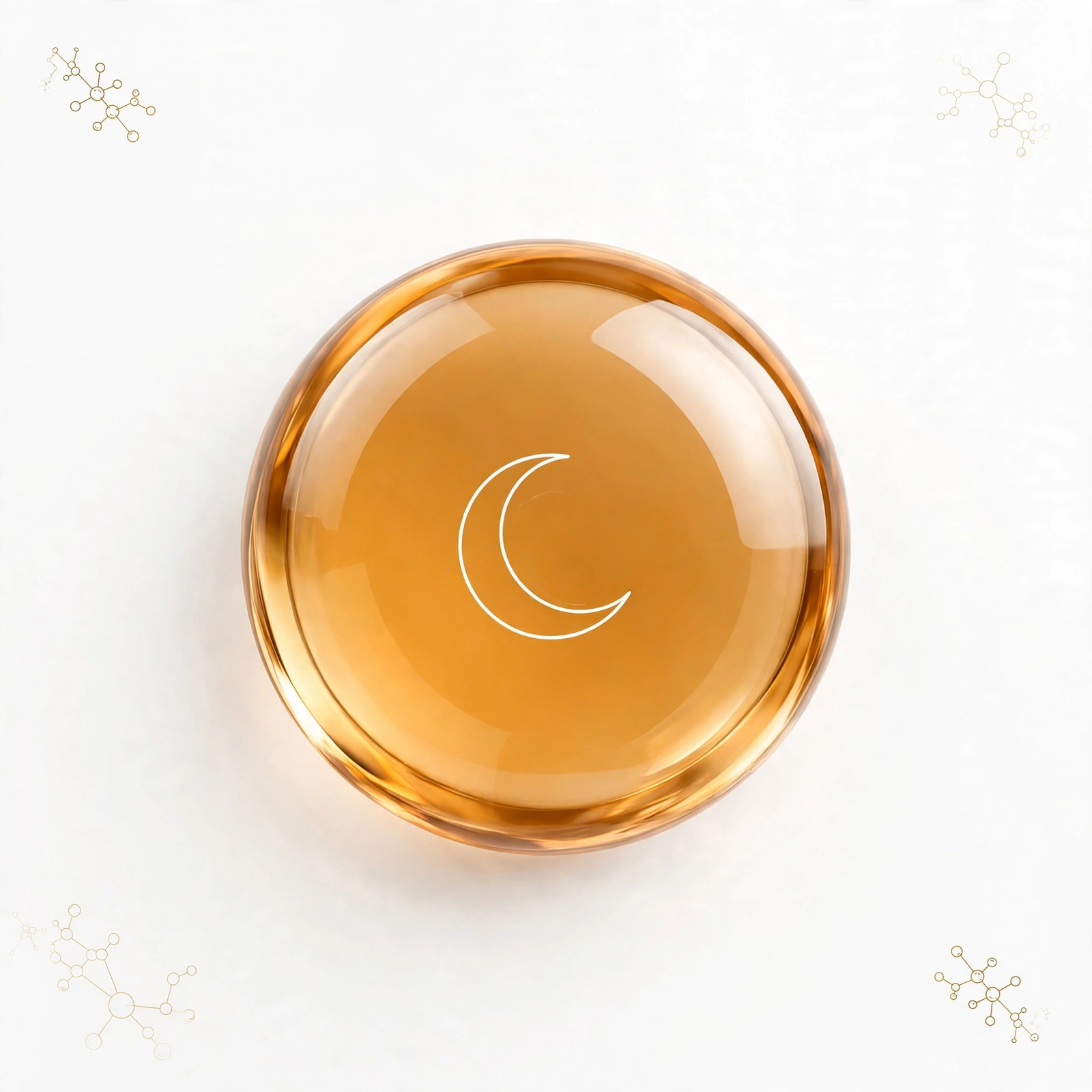 Magnesium gold medallion icon