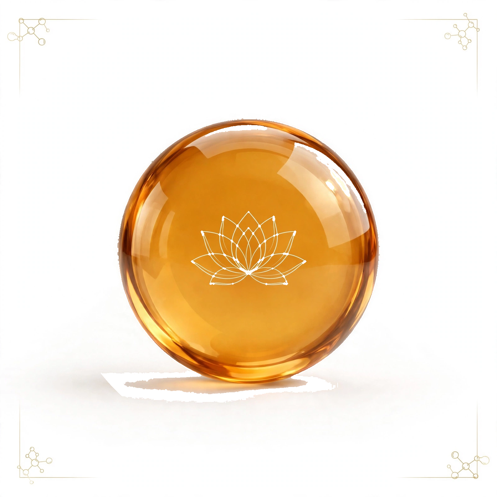 Pyridoxine B6 gold medallion icon