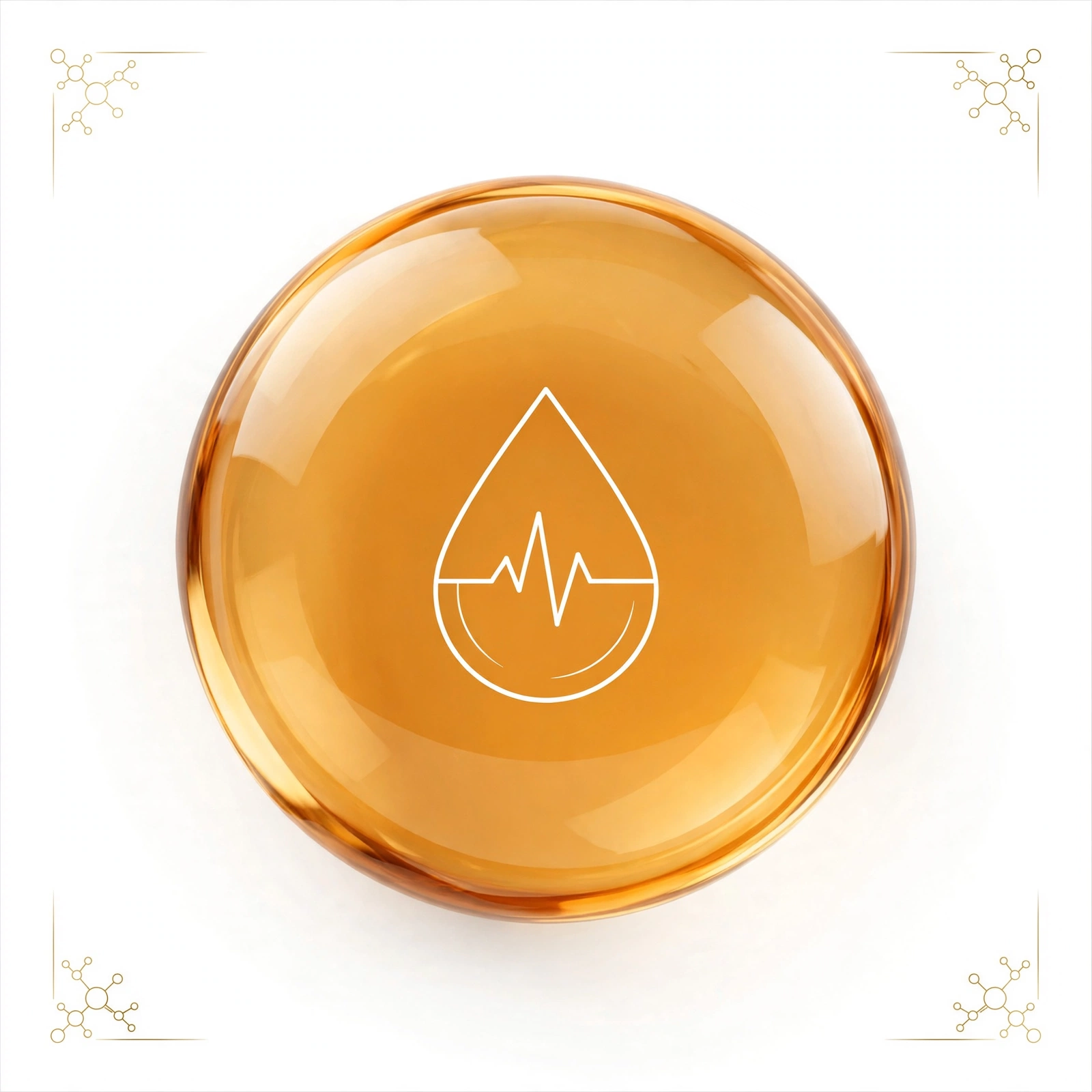B12 gold medallion icon